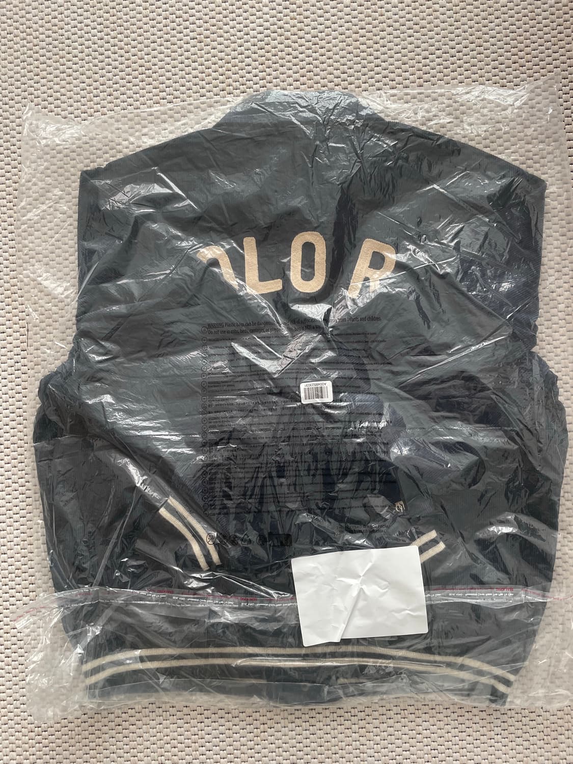 폴로 랄프로렌 코듀로이 바시티 뉴욕 레터자켓 정품 새제품 XL 사이즈 상품이미지8