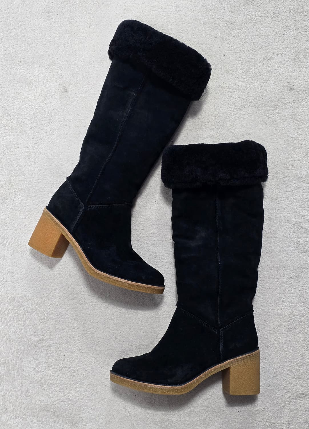 UGG 어그 카센톨 스웨이드 롱 부츠 블랙 새제품 상품이미지1