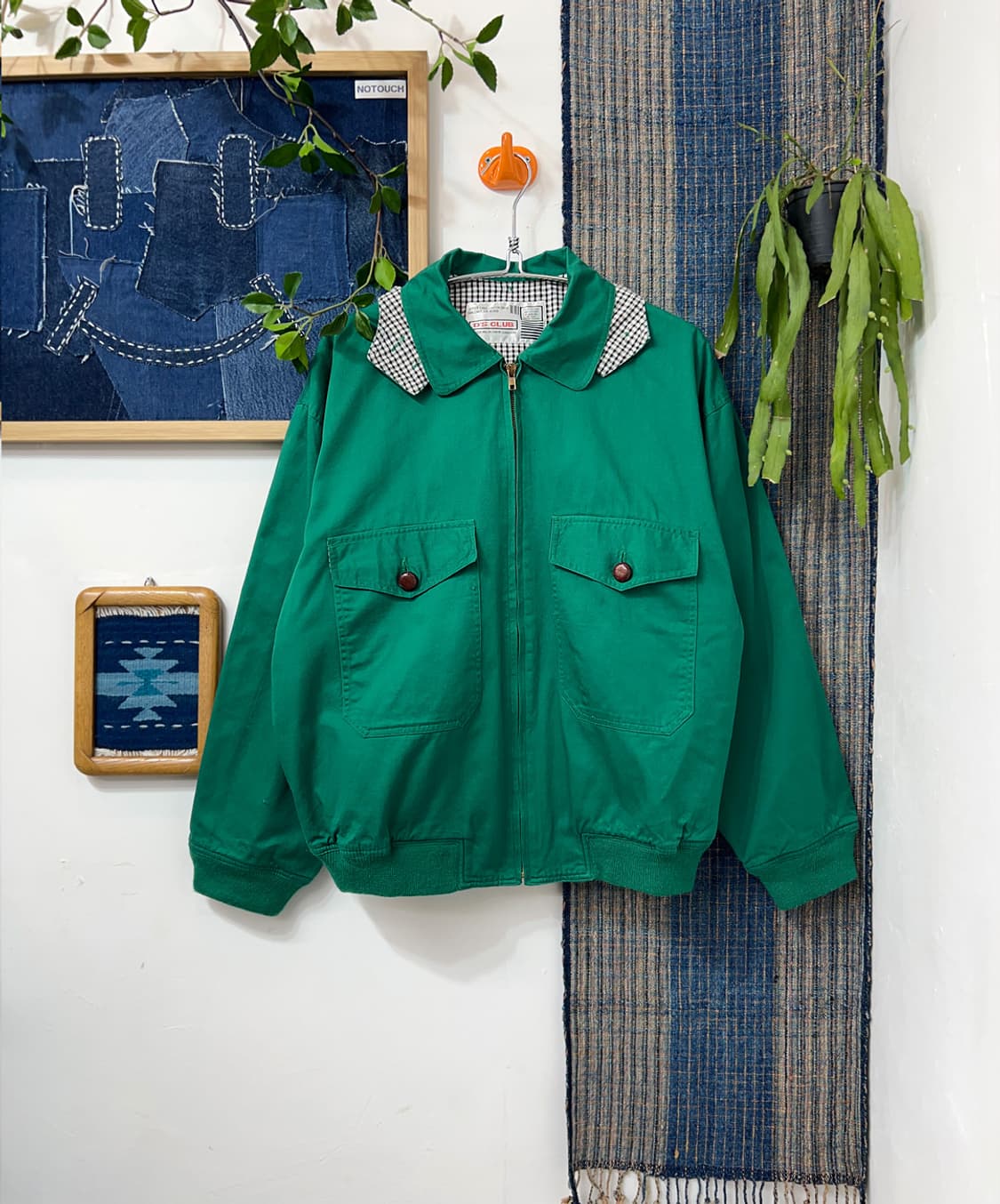D’S CLUB  Convertible Hood Cotton Blouso 상품이미지1