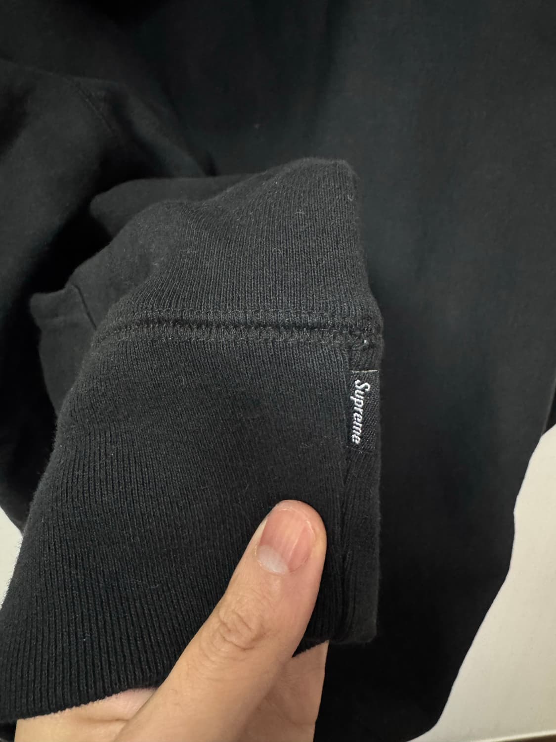 슈프림 아라빅 후드 블랙 XL 상품이미지2