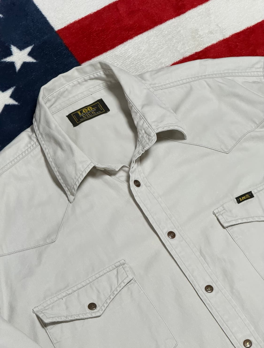 리 웨스턴셔츠  Lee Western Shirt [XL] 상품이미지7