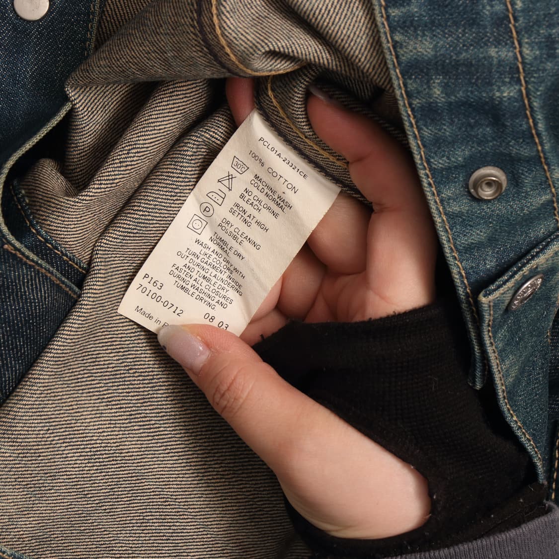 00's 리바이스 엔지니어드 데님자켓 A1484 상품이미지4