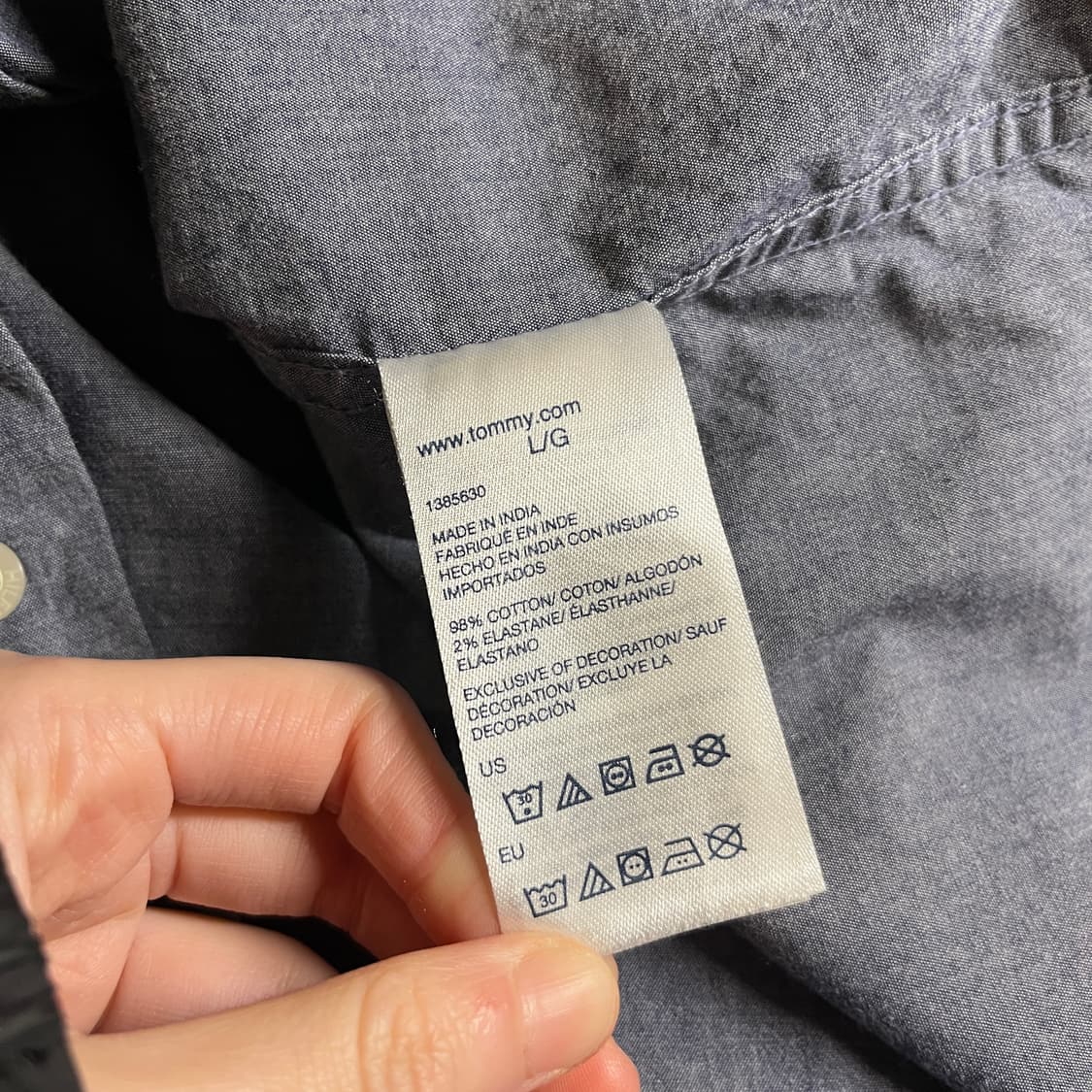 타미힐피거 반팔 셔츠 상품이미지6