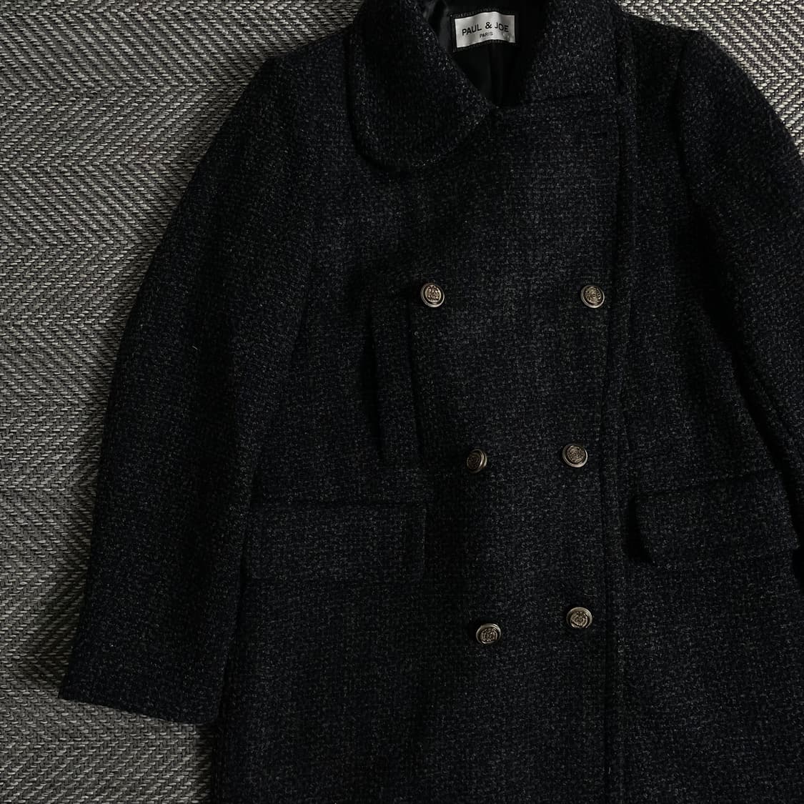 폴앤조 파리 아카이브 트위드 더블 롱코트y 3112 상품이미지4