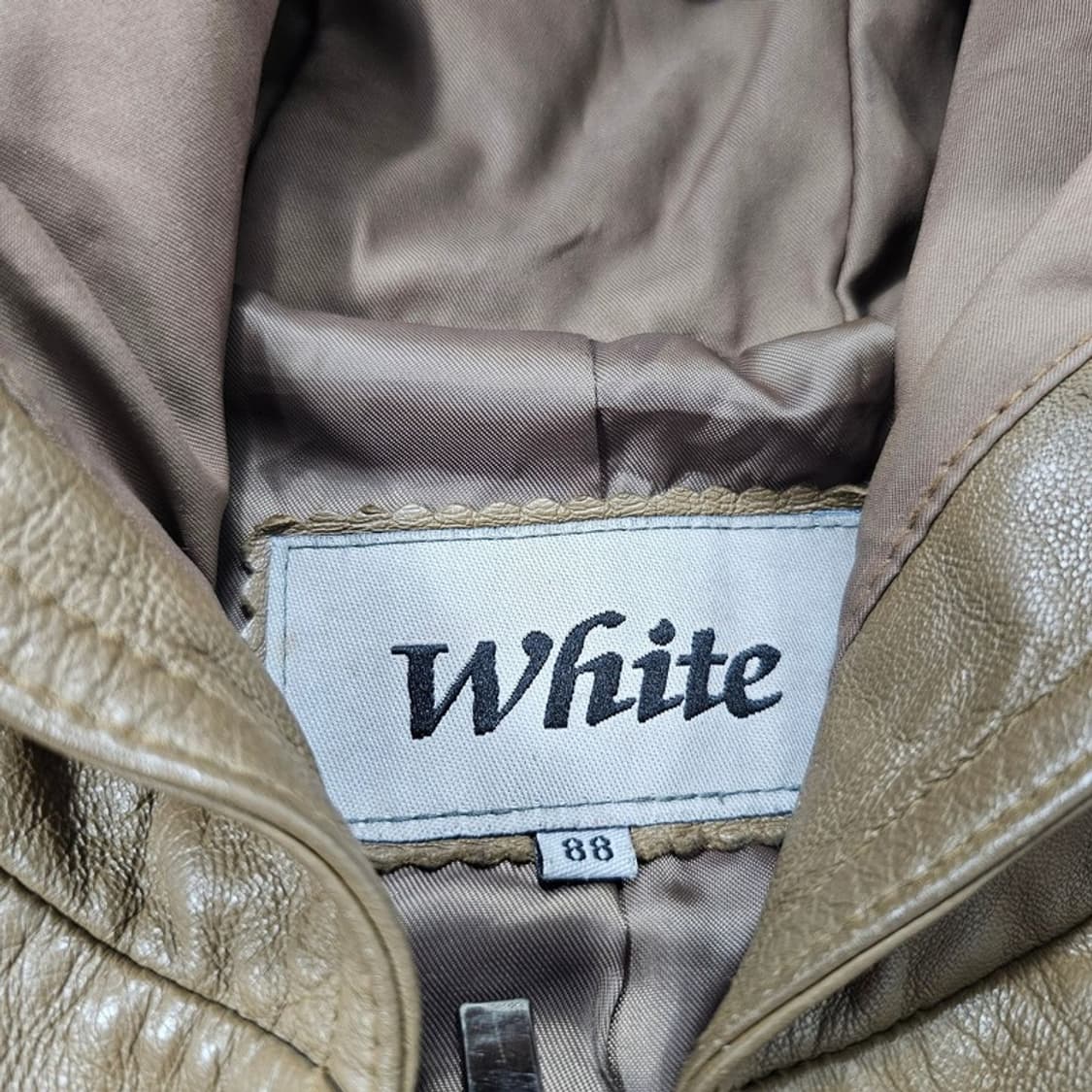 WHITE 양가죽 후디 자켓 88 상품이미지5