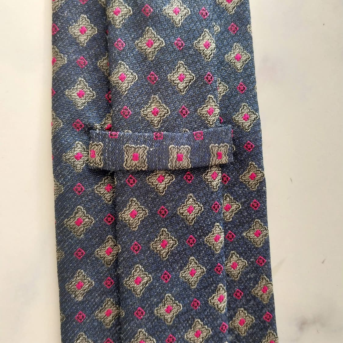 에스.티. 듀퐁 넥타이 자카드 패턴 8.5cm A+~A등급 K2080
 상품이미지9