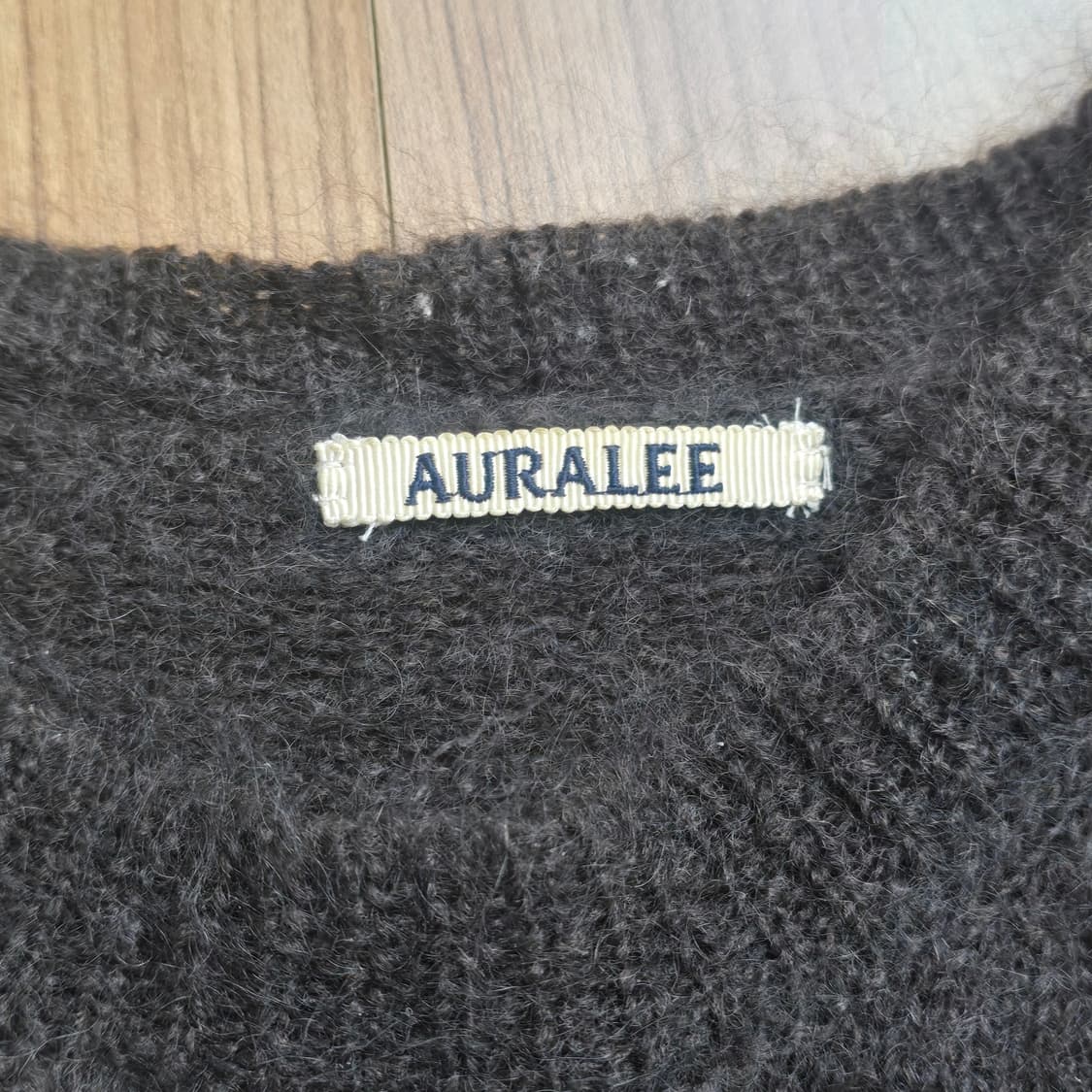 (4) 오라리 모헤어 니트 브라운 상품이미지2