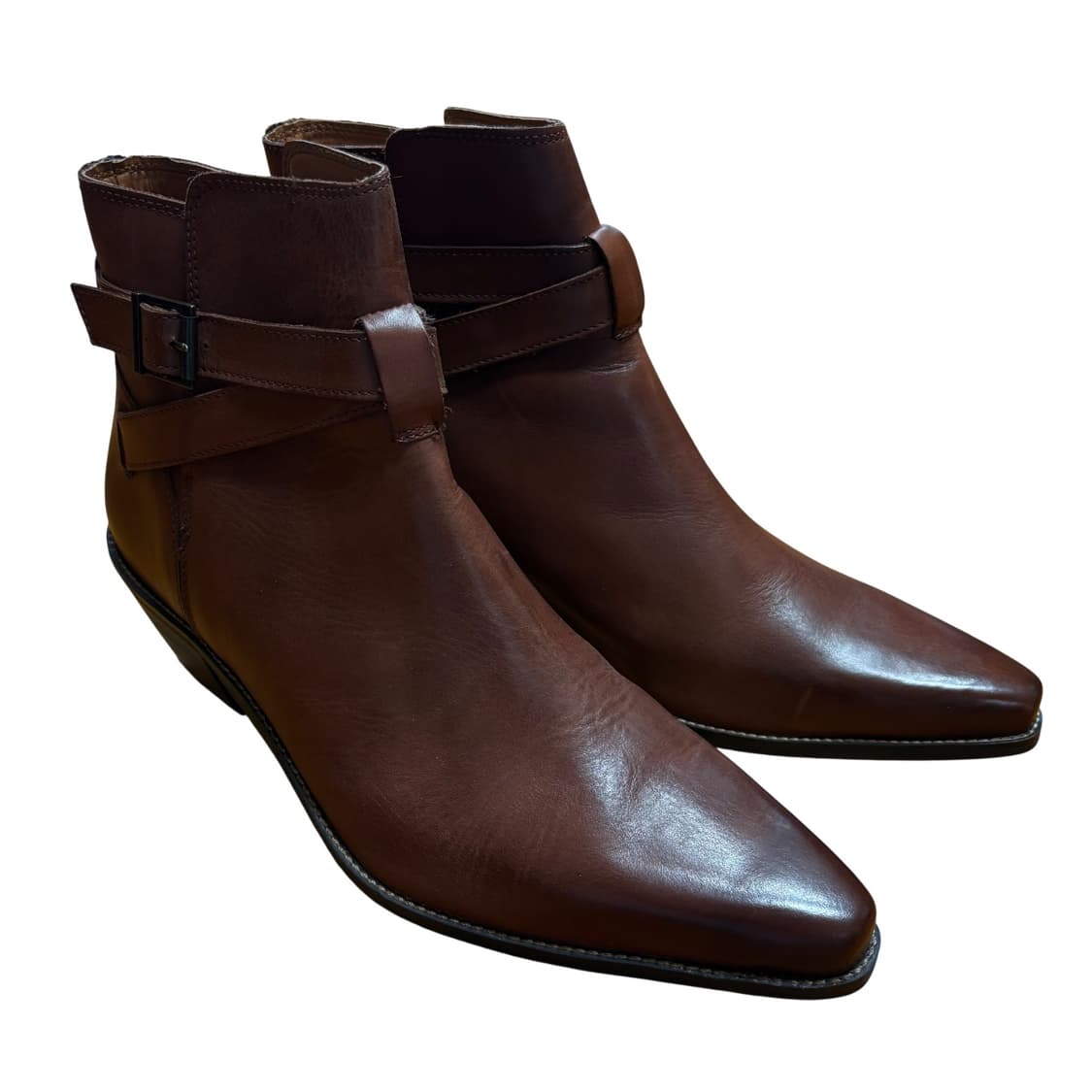 asos 쿠반 힐 브라운 하네스 웨스턴부츠 275- 280 상품이미지4