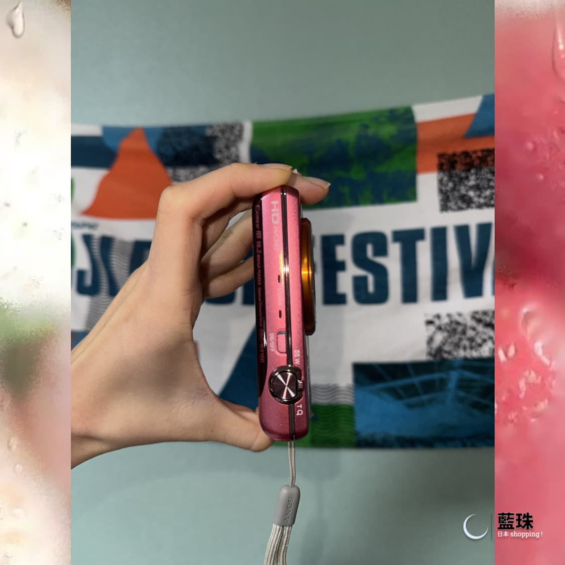 소니 사이버샷 DSC-WX100 빈티지 미니 디카 디지털카메라 핑크 상품이미지4