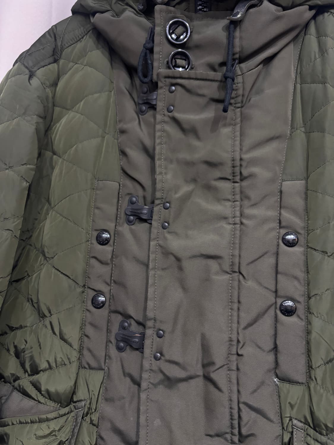 몽클레어 남성 퀄팅 패딩코트 자켓 2사이즈 상품이미지3