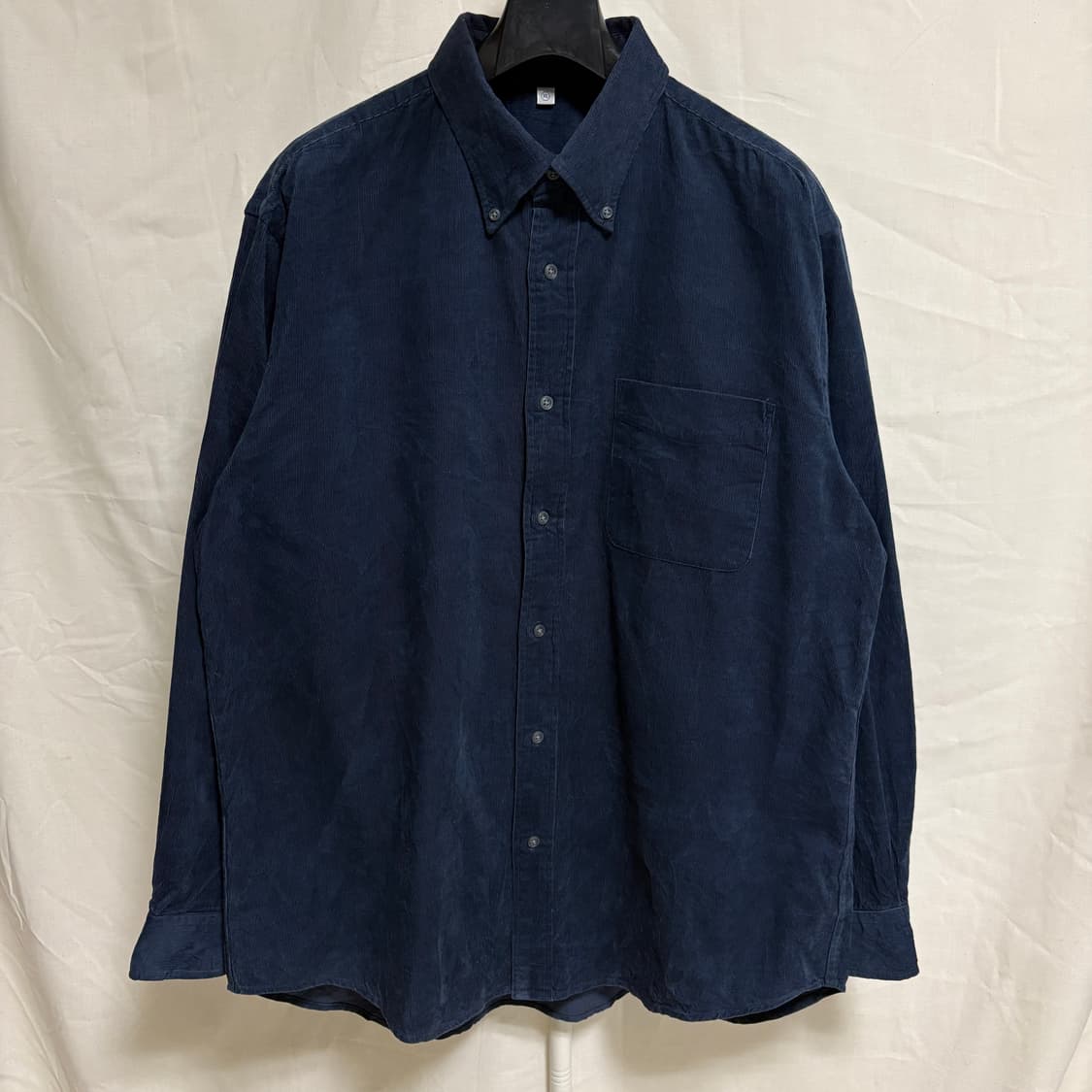 유니클로 코듀로이 셔츠 / 네이비, XL 상품이미지1