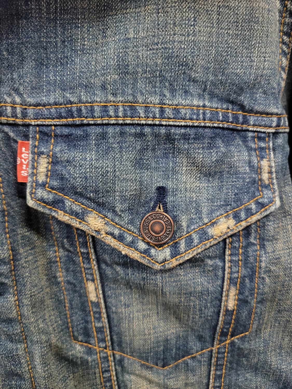 리바이스 빈티지 쉐르파 데님 트러커 자켓  상품이미지3