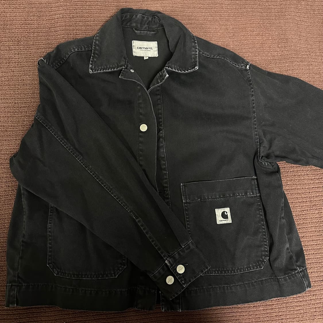 칼하트 개리슨 자켓 블랙 상품이미지4