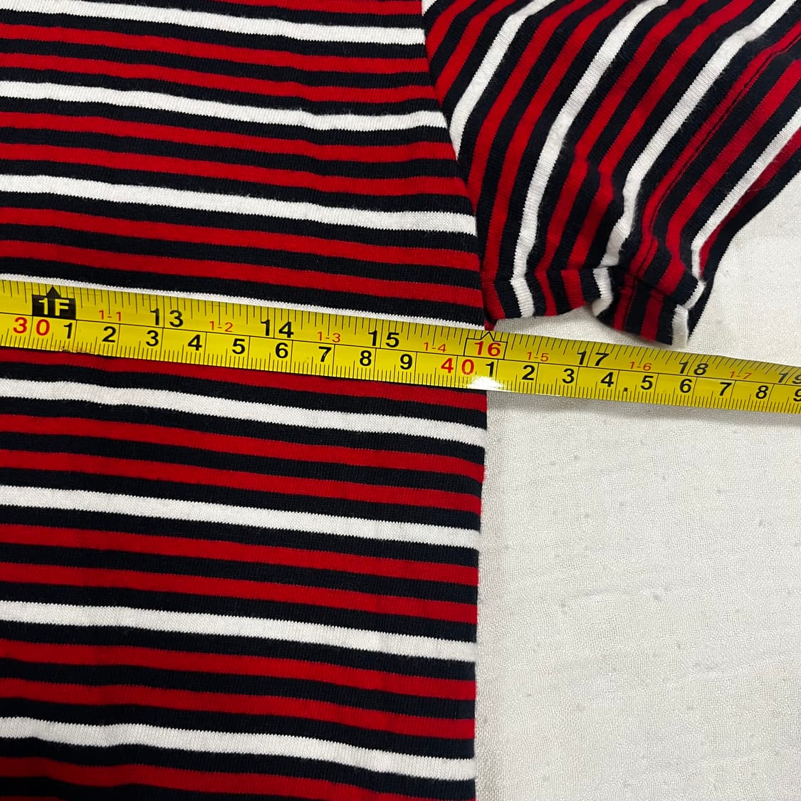 Maison Kitsuné 메종 키츠네 스트라이프 반팔 티셔츠 S 상품이미지4