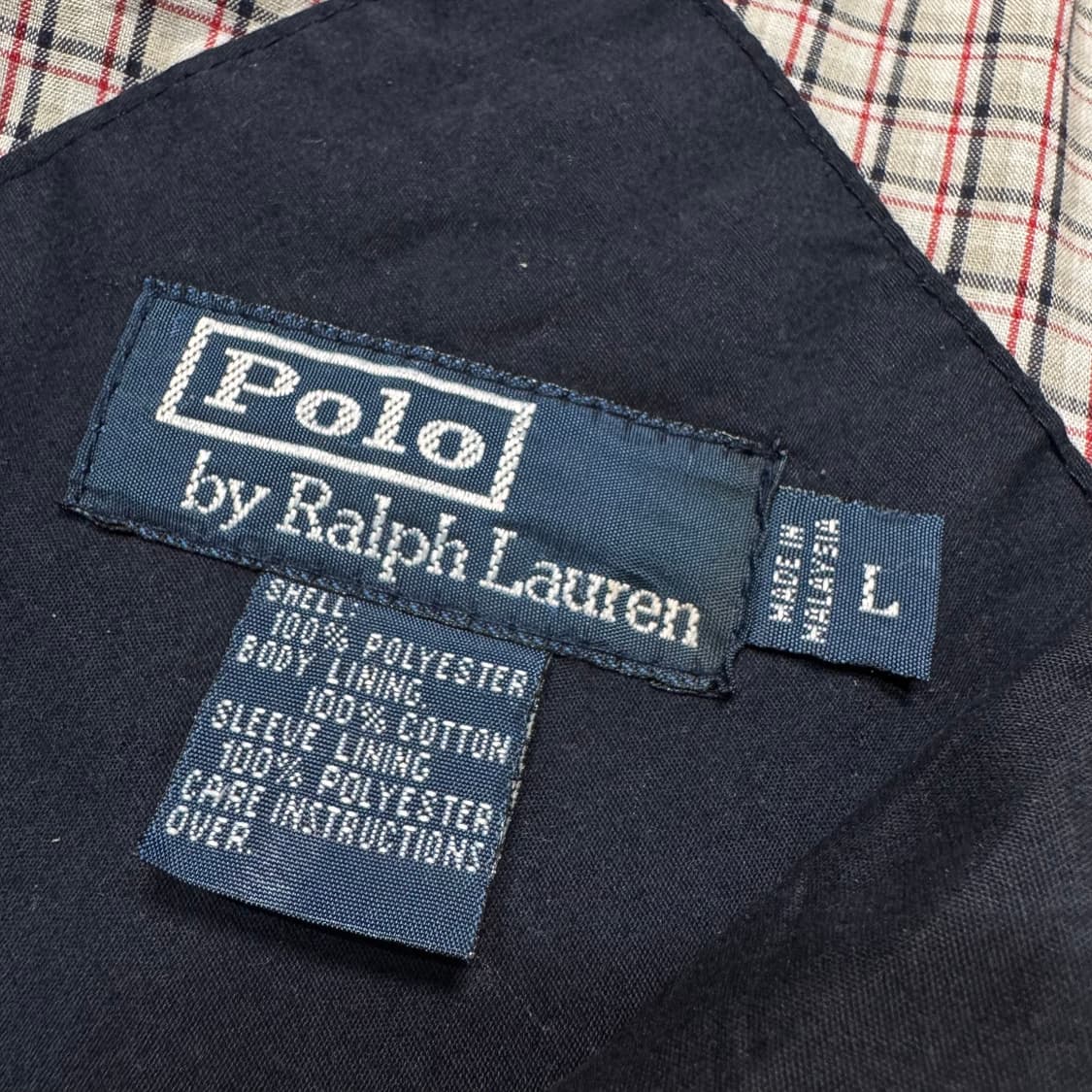 Name : 폴로 랄프로렌 시그니처로고 네이비컬러 블루종 자켓 :)  상품이미지4