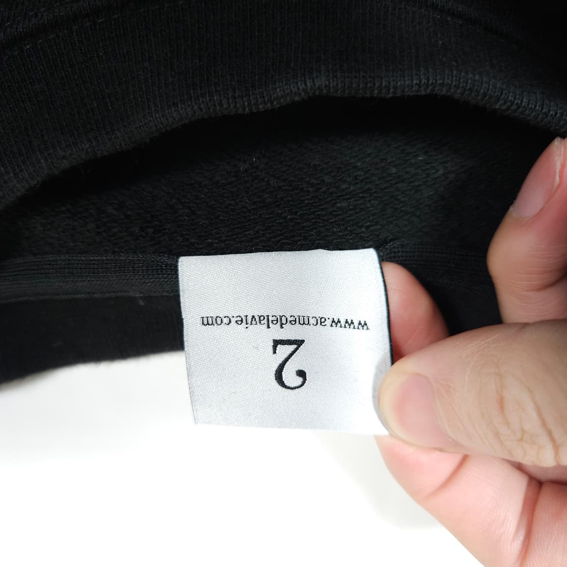 아크메드라비 맨투맨 블랙 상품이미지7