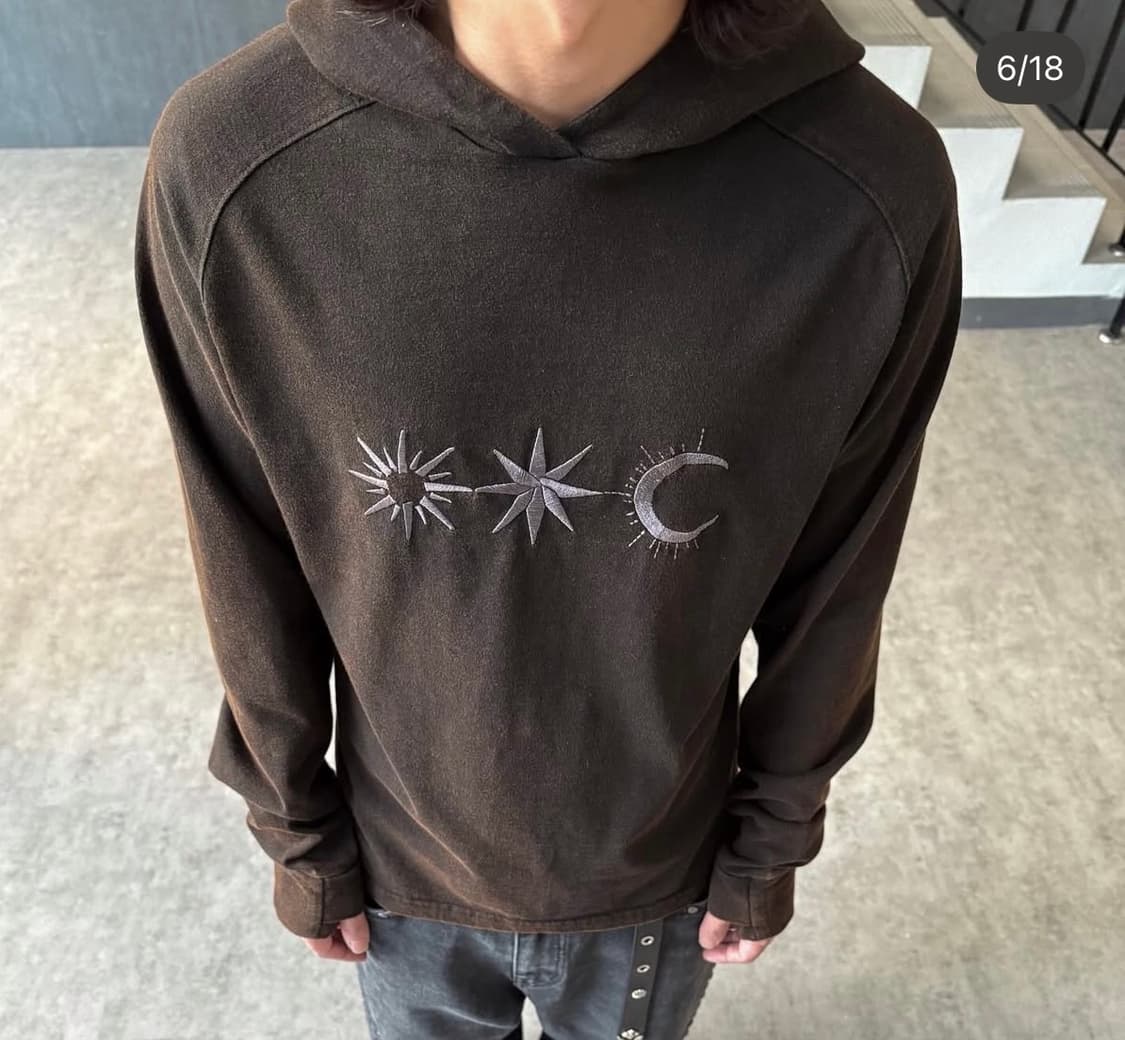 언아카이브드 음양 후드 롱슬리브 L 상품이미지1