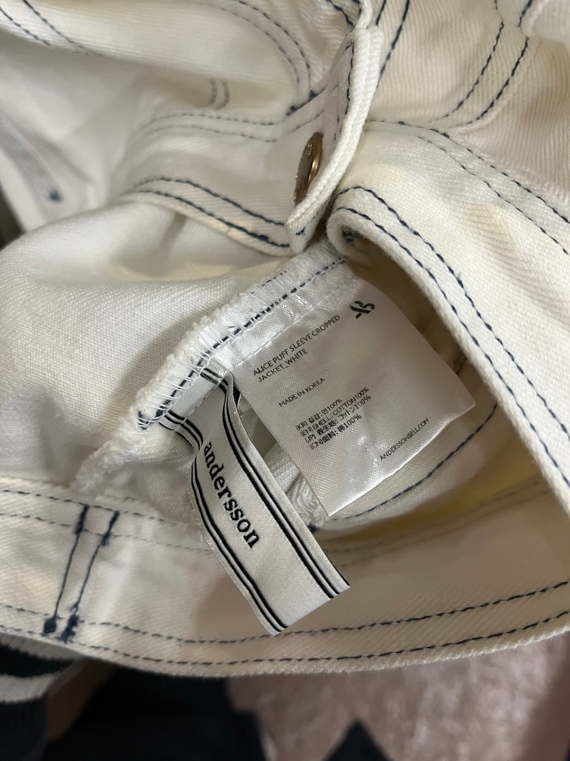 앤더슨벨 데님 자켓 #csz694 상품이미지7