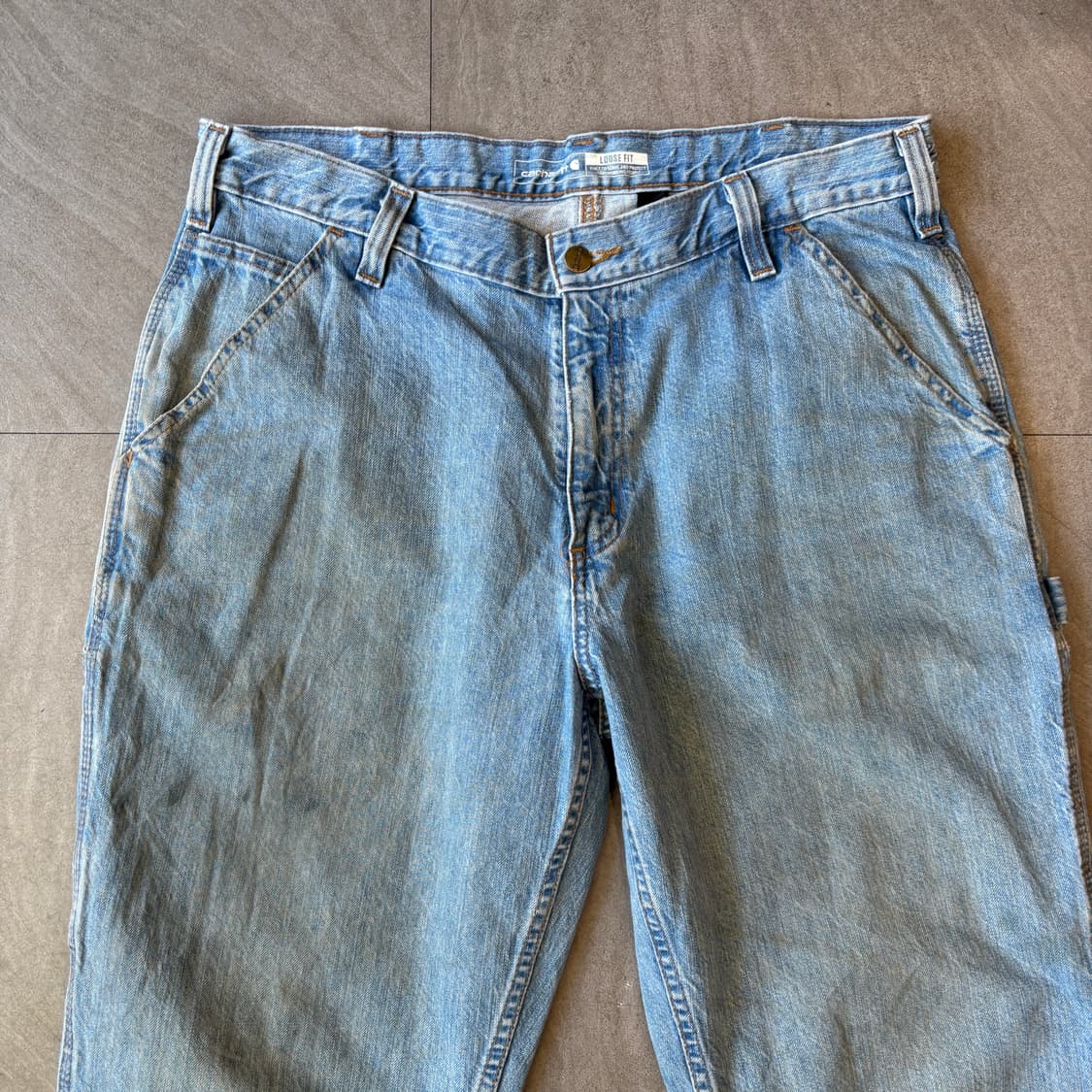 칼하트 오리지널 데님 카펜터 팬츠 바지  상품이미지5