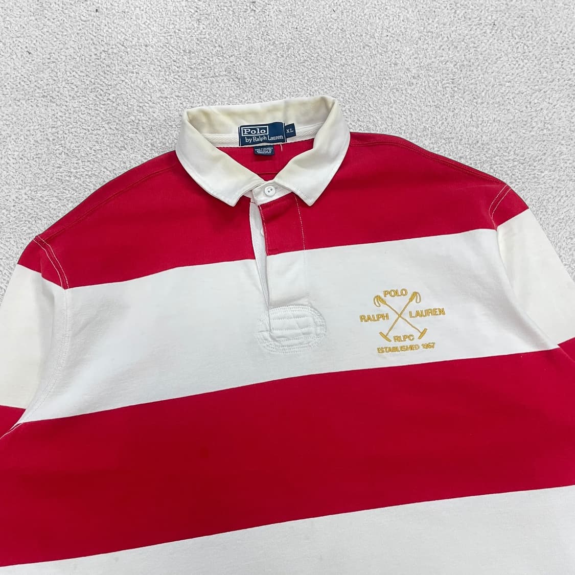폴로 랄프로렌 스트라이프 럭비 티셔츠 상품이미지2