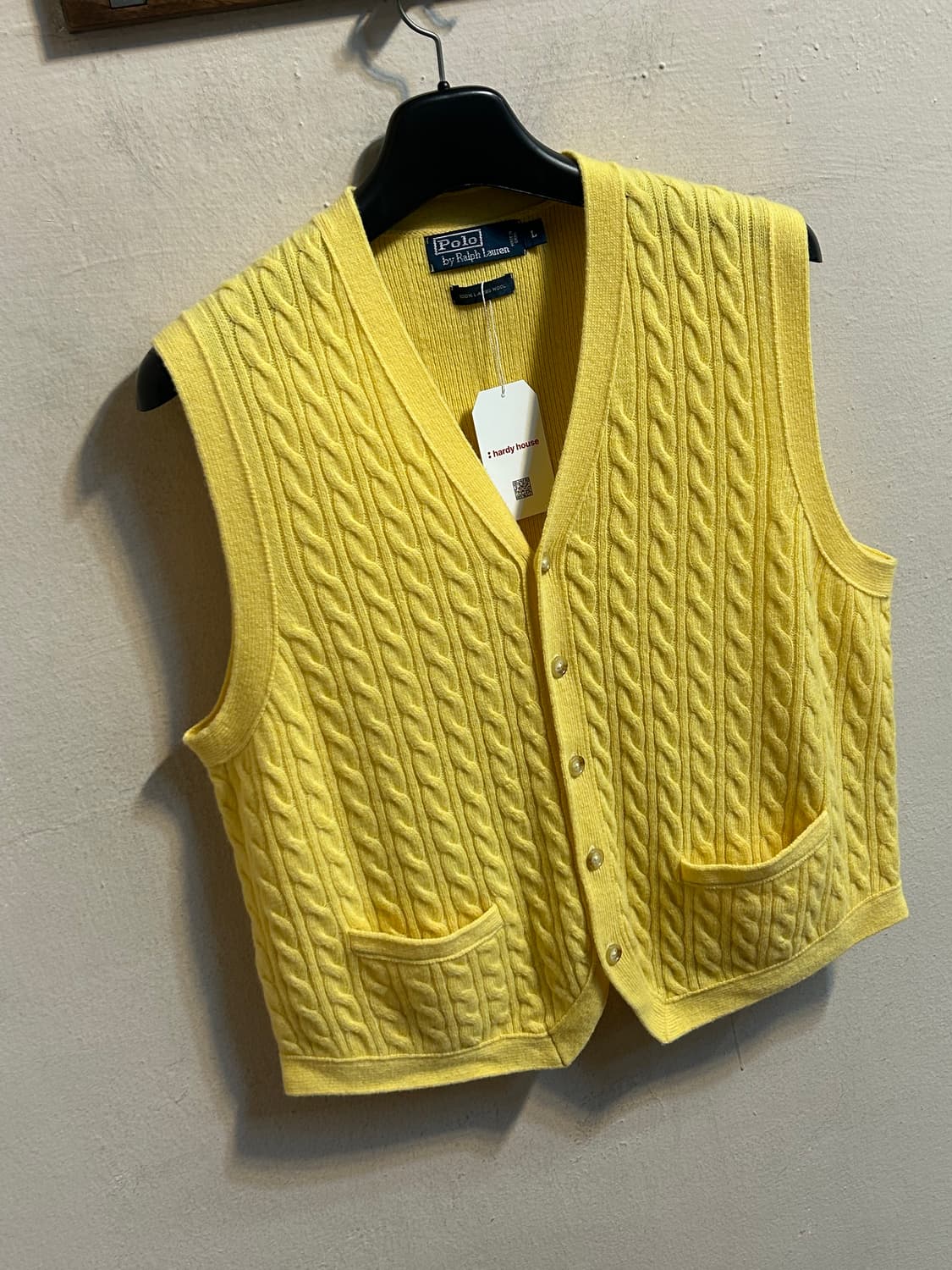 폴로 랄프로렌 케이블 니트 버튼 베스트 상품이미지4