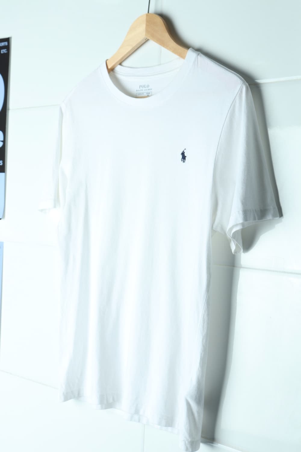 W(M) 폴로 랄프로렌 반팔 티셔츠 흰색 화이트 포니-H33292 상품이미지1