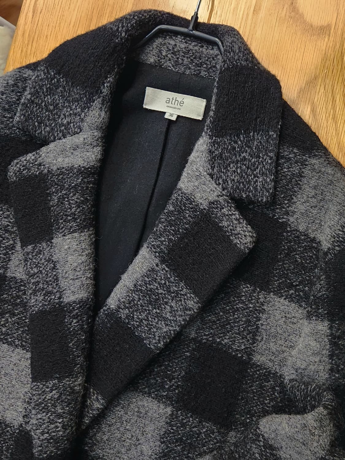 바네사브루노 아떼 울체크 하프코트 상품이미지6