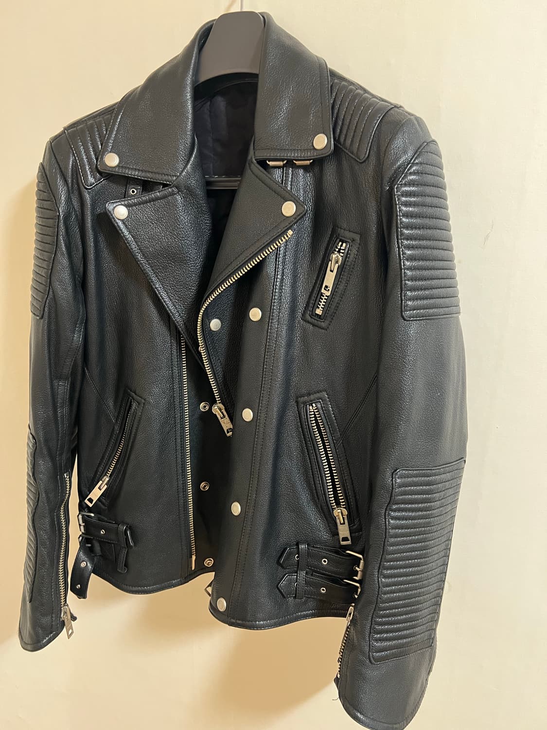 [XXL] 신흥사 버버리 프로섬 스타일 레더 자켓 상품이미지3