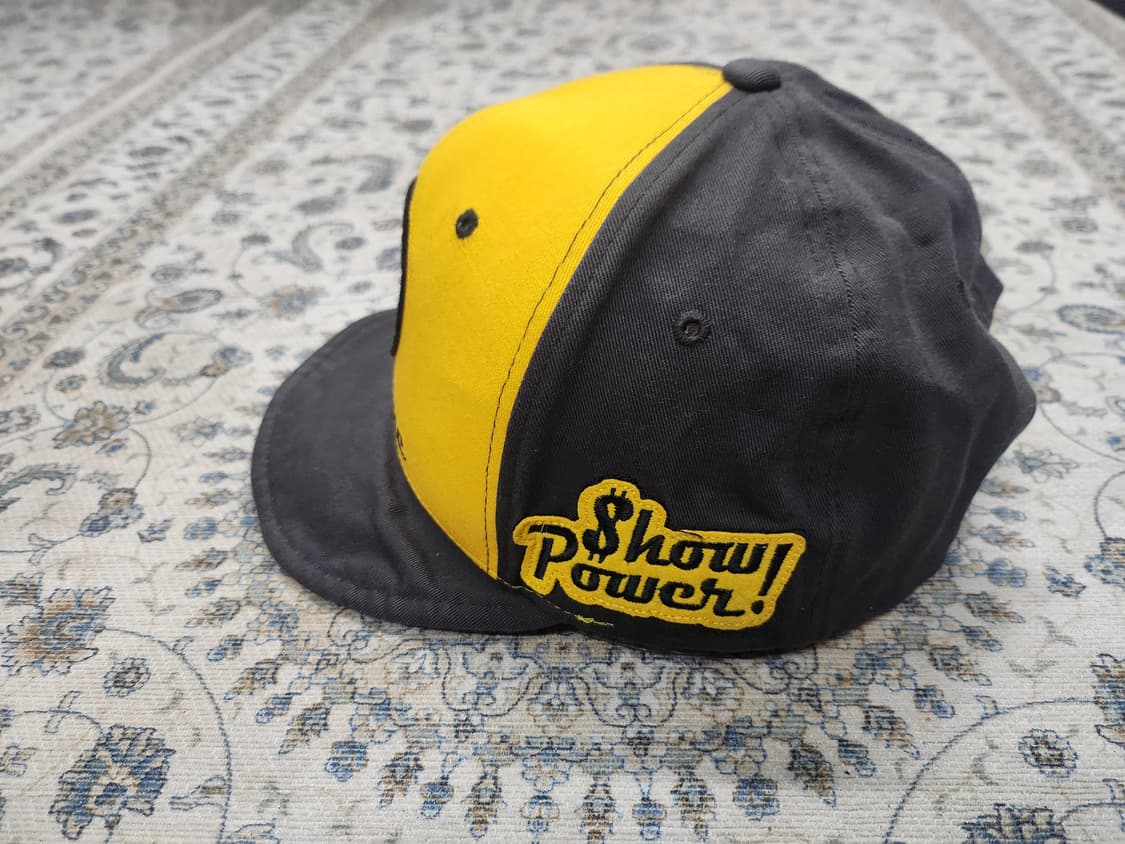 청림사 쇼타임 블랙/옐로우 볼캡 56-58호 상품이미지4