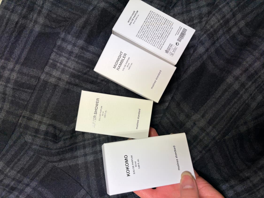 무신사 스탠다드 향수 50ml 4종 팝니당 새상품 🫶 1.7씩🫶 상품이미지2