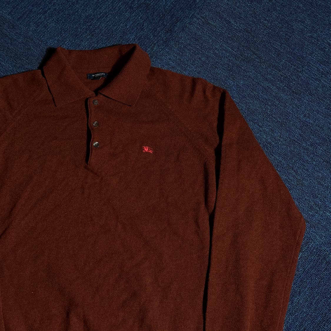 버버리 브라운 카라니트 상품이미지2