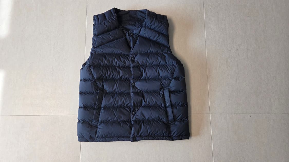 알레그리  울트라 라이트 구스 다운 베스트 조끼 패딩 상품이미지2