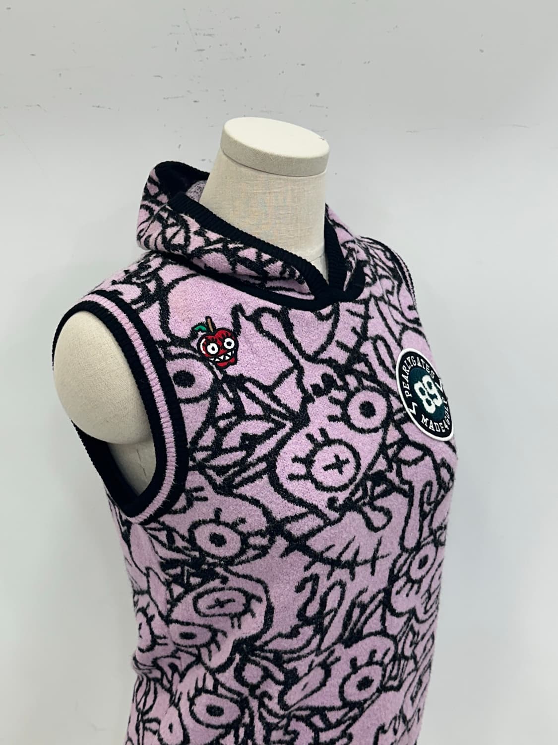 파리게이츠 방풍 후드 니트 상품이미지3