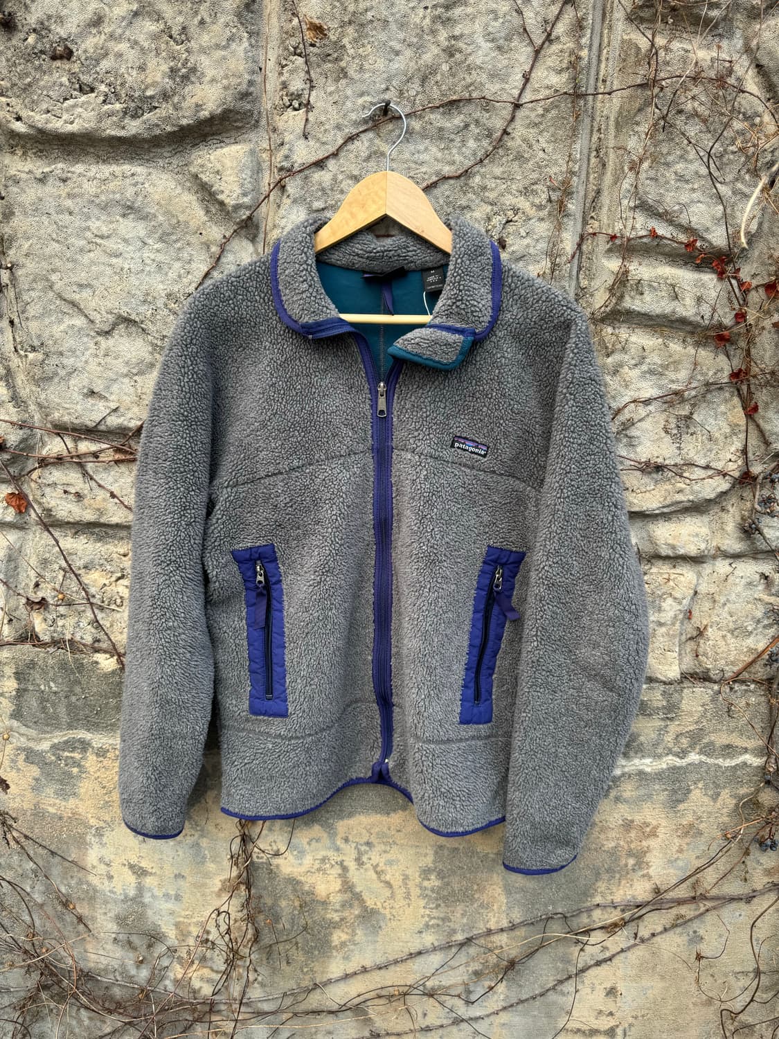 90s 파타고니아 usa 레트로 x pef 파일 플리스 후리스 자켓 상품이미지1