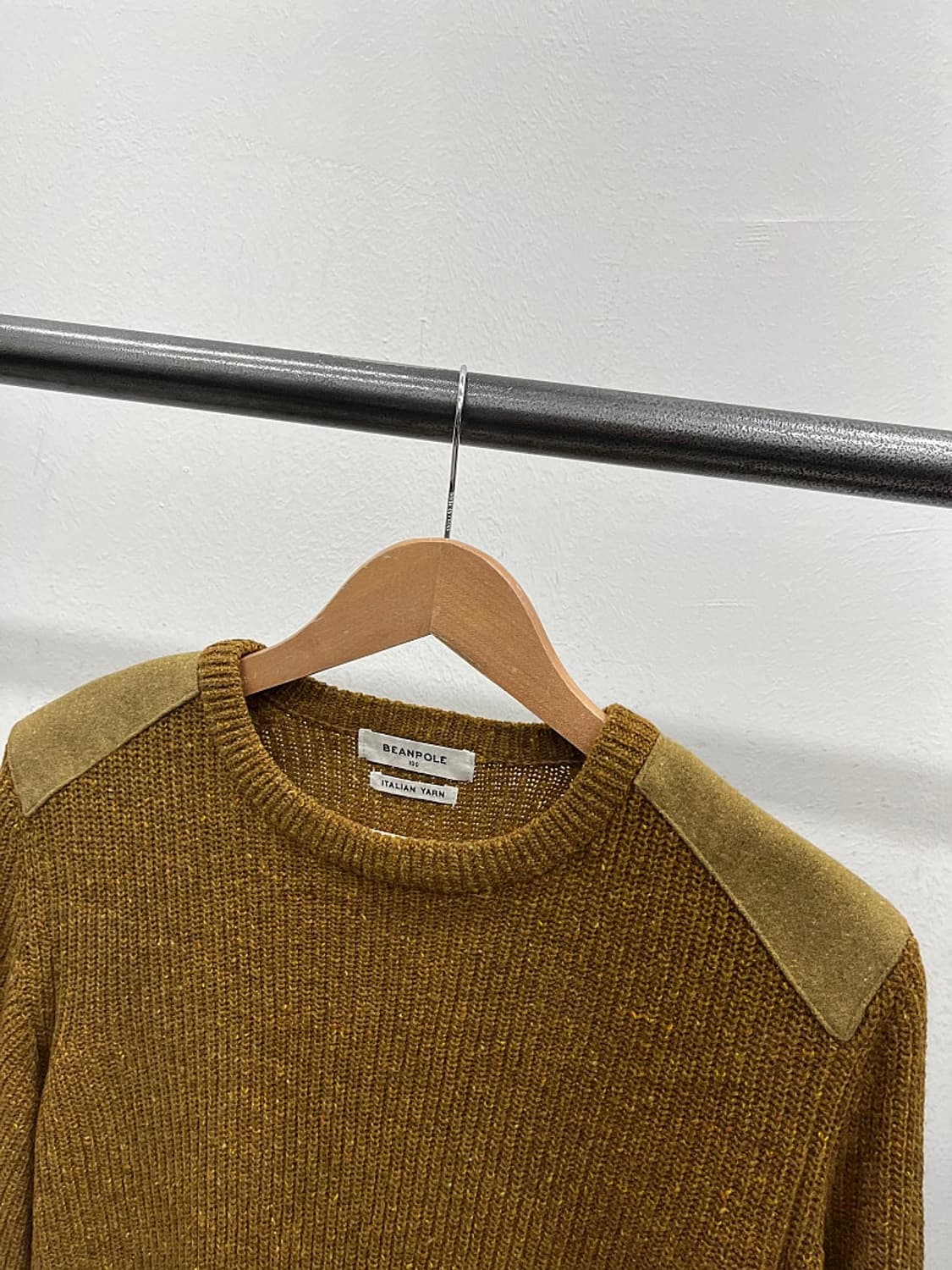 100) 빈폴 스웨이드패치 울니트  상품이미지2