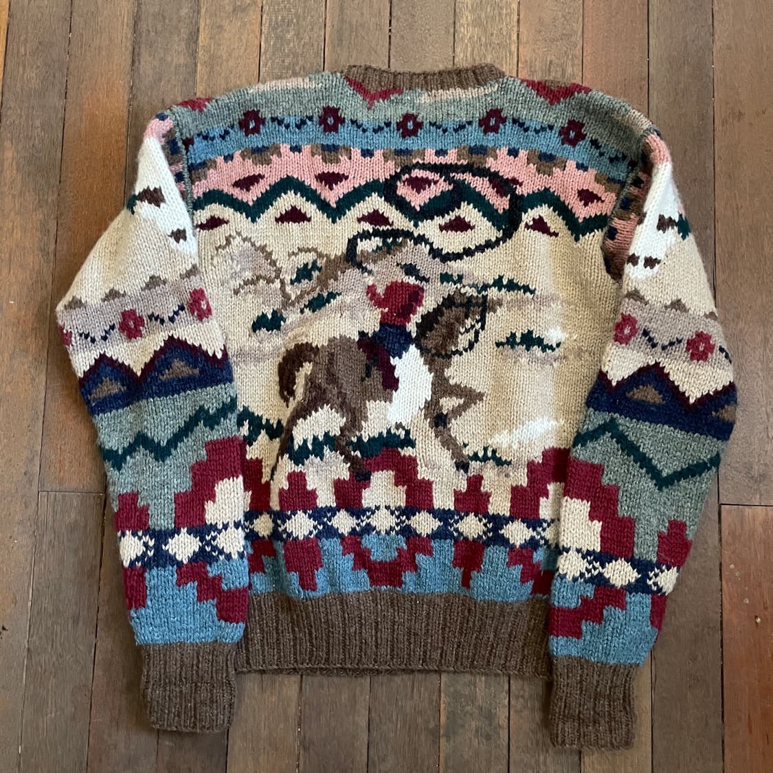 90’s 폴로 랄프로렌 칸예 웨스트 니트 상품이미지5