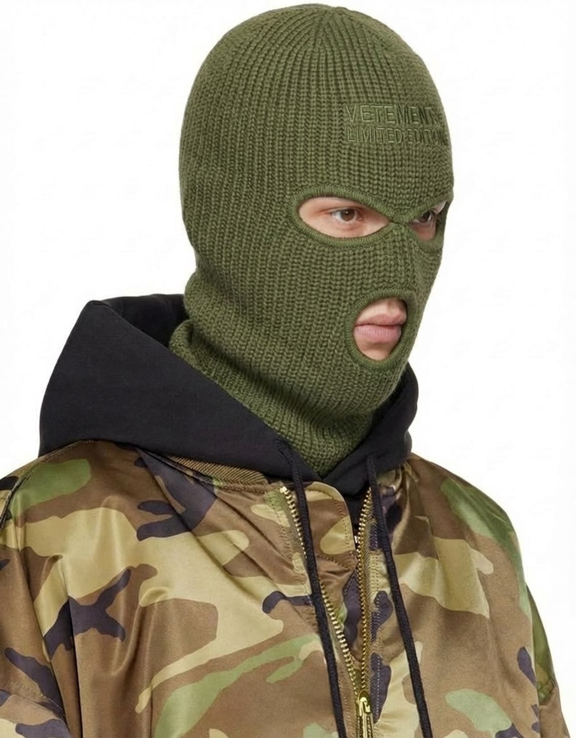 ( 레어) 베트멍 25ss 한정판 울 바라클라바 상품이미지3