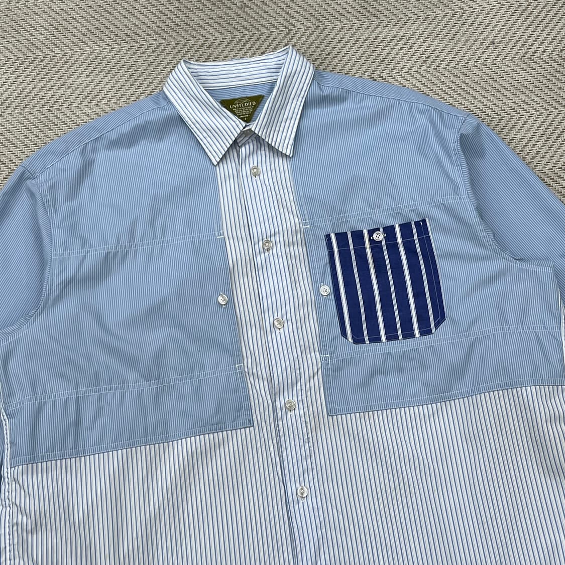 니코앤드 멀티 스트라이프 셔츠 r3353 상품이미지3