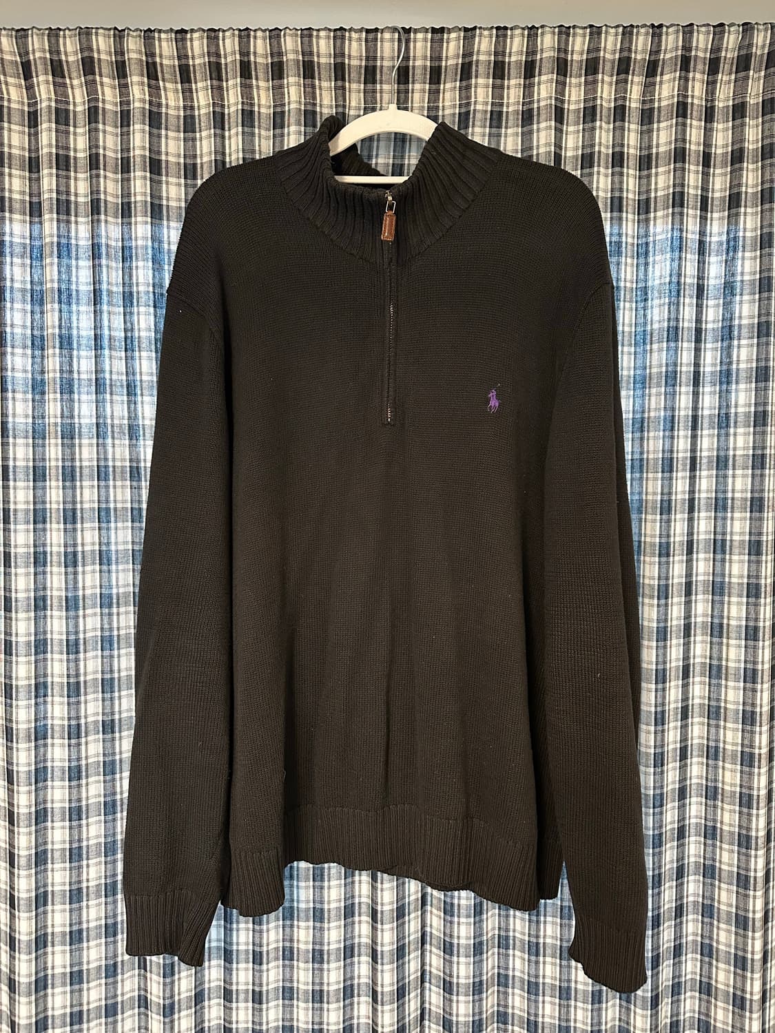 폴로 랄프로렌 반집업 니트 상품이미지3