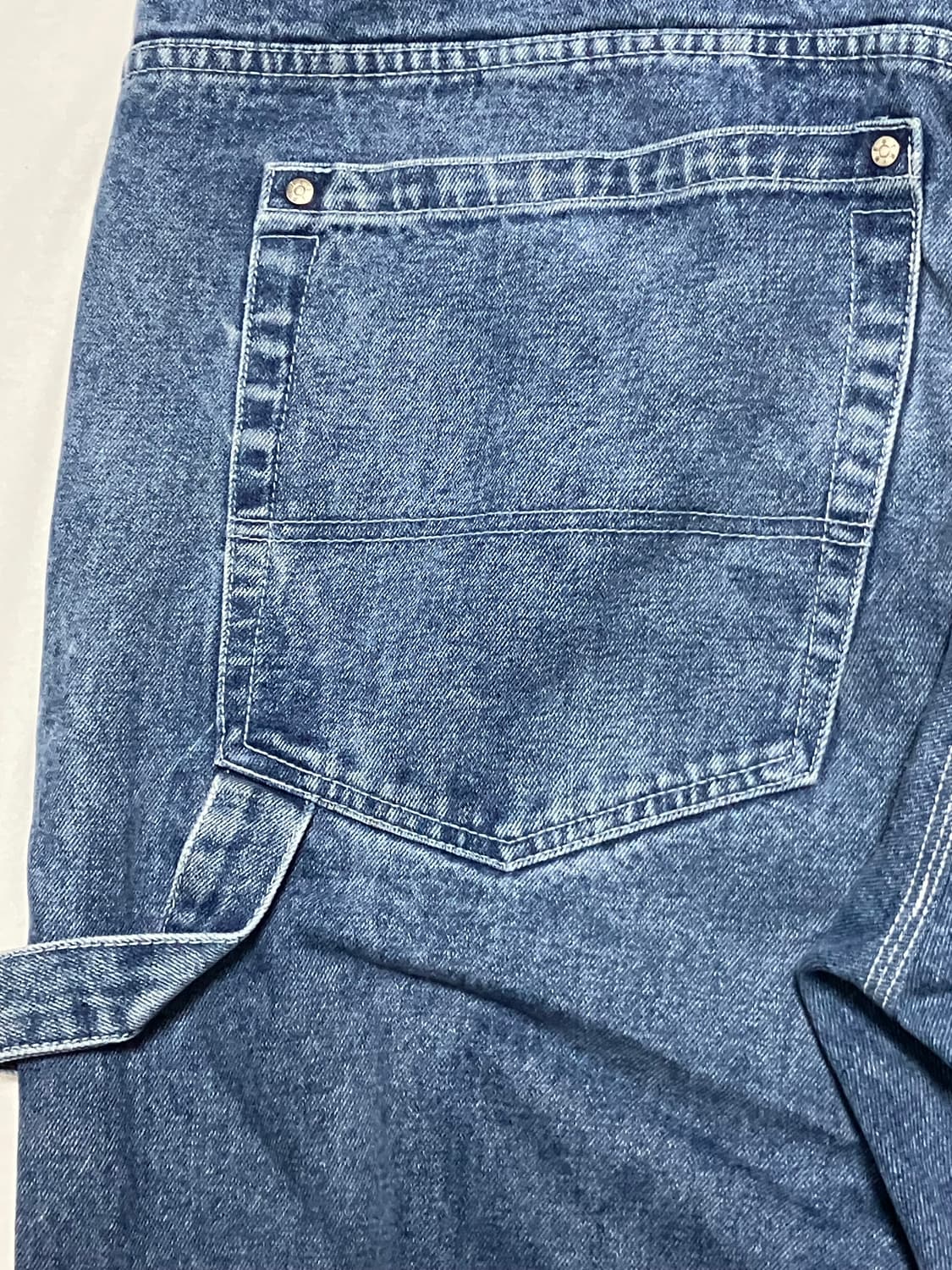Tribe jeans 슈퍼 배기 와이드 데님 카펜터 팬츠 상품이미지4