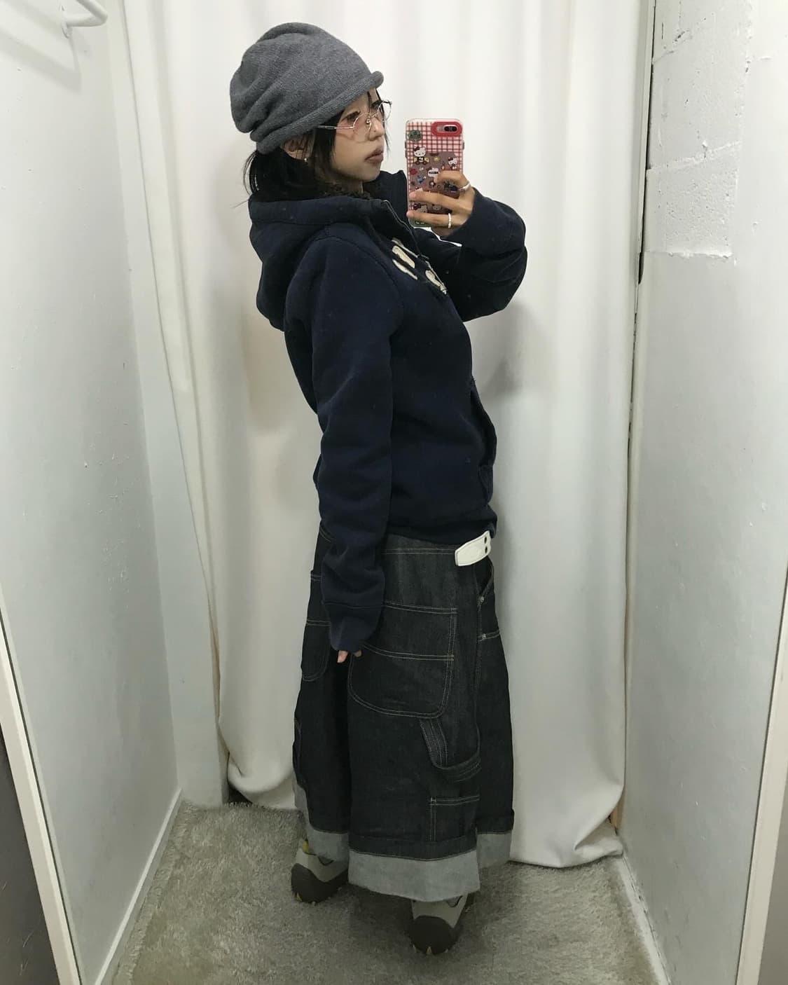 Hollister Sherpa Hood Zip-Up 상품이미지4