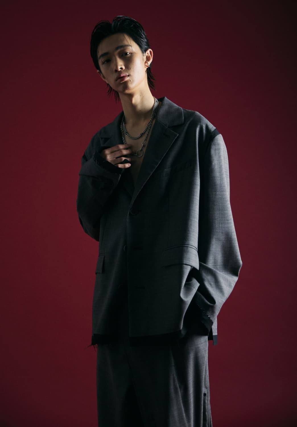 메종미네드 오버 블레이저 자켓 L 상품이미지1