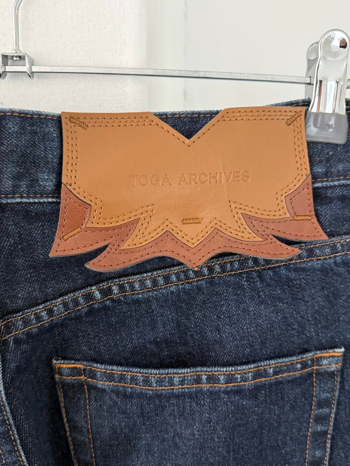 toga virilis 토가 비릴리스 플레어 컷오프 지퍼 데님팬츠 32 상품이미지2