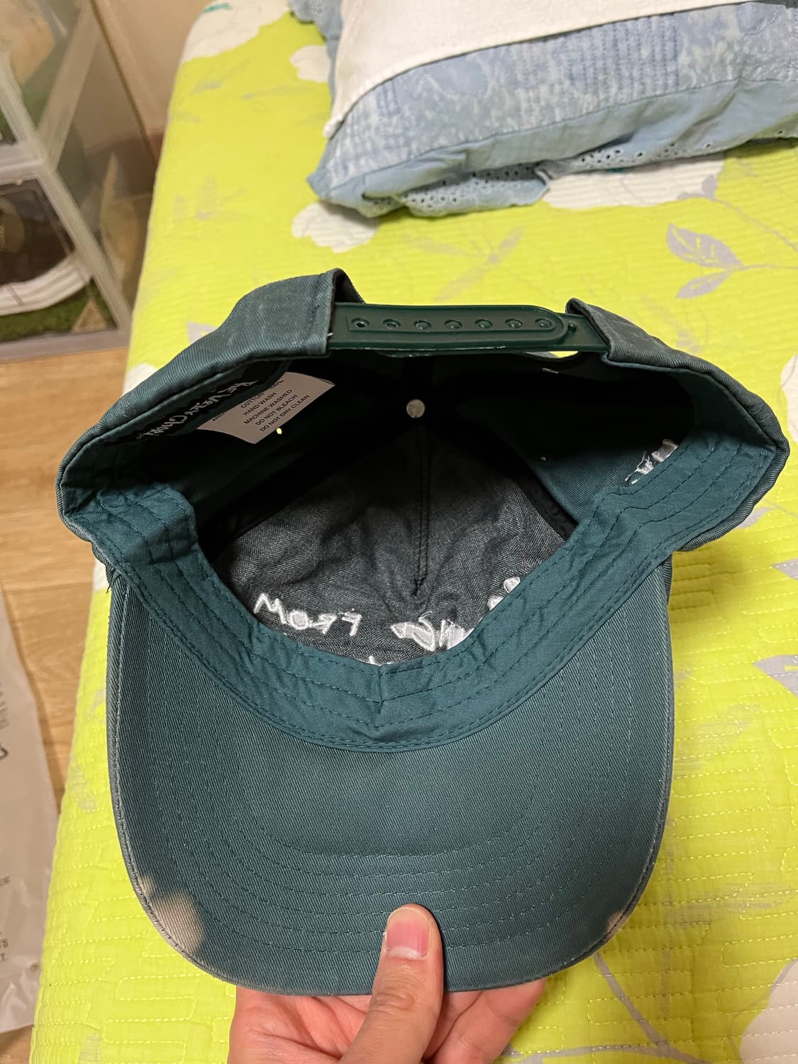 더뤡코즈 그린 볼캡 판매 상품이미지3