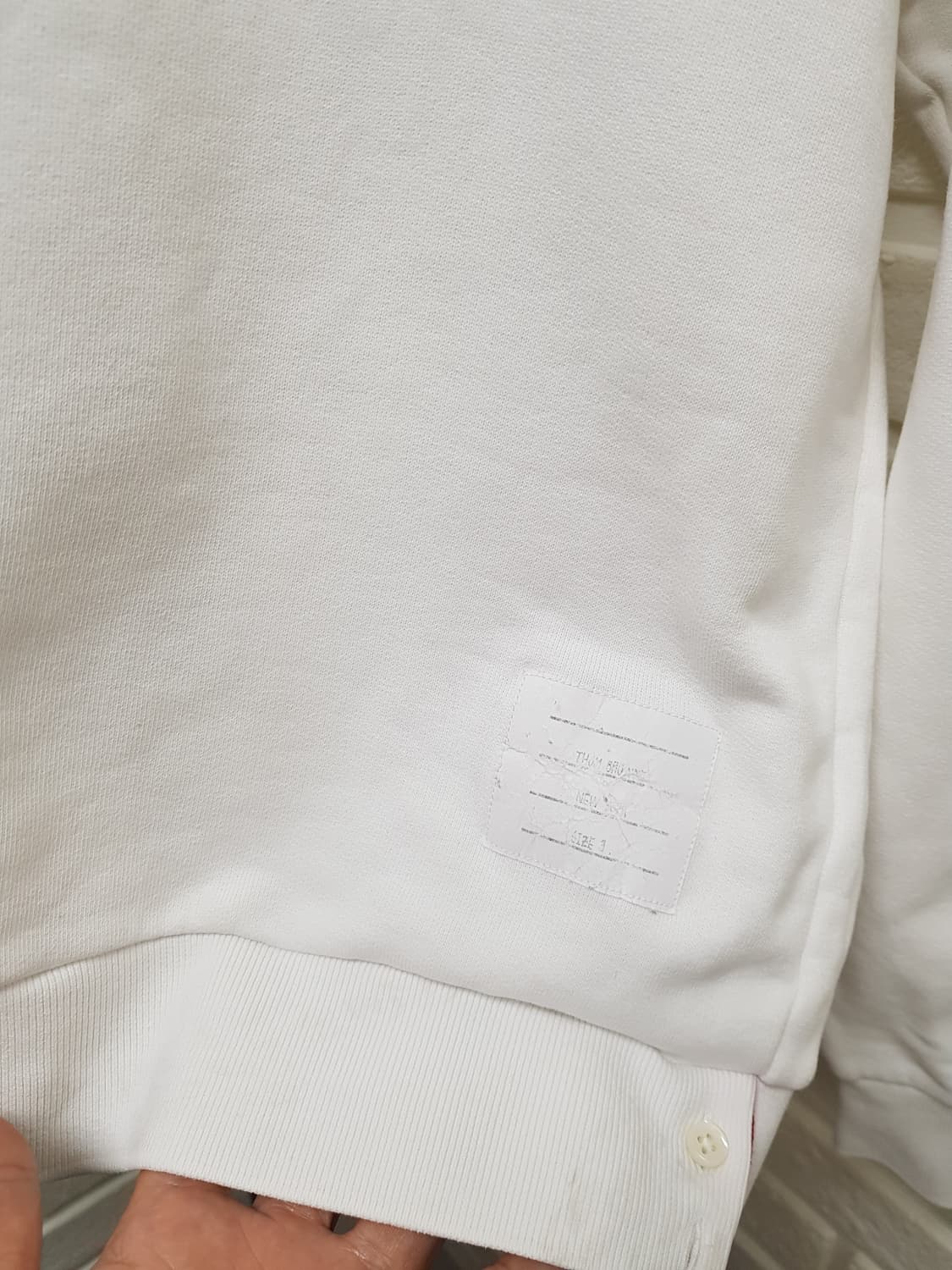 [3/정품] 톰브라운 백삼선 맨투맨 상품이미지4