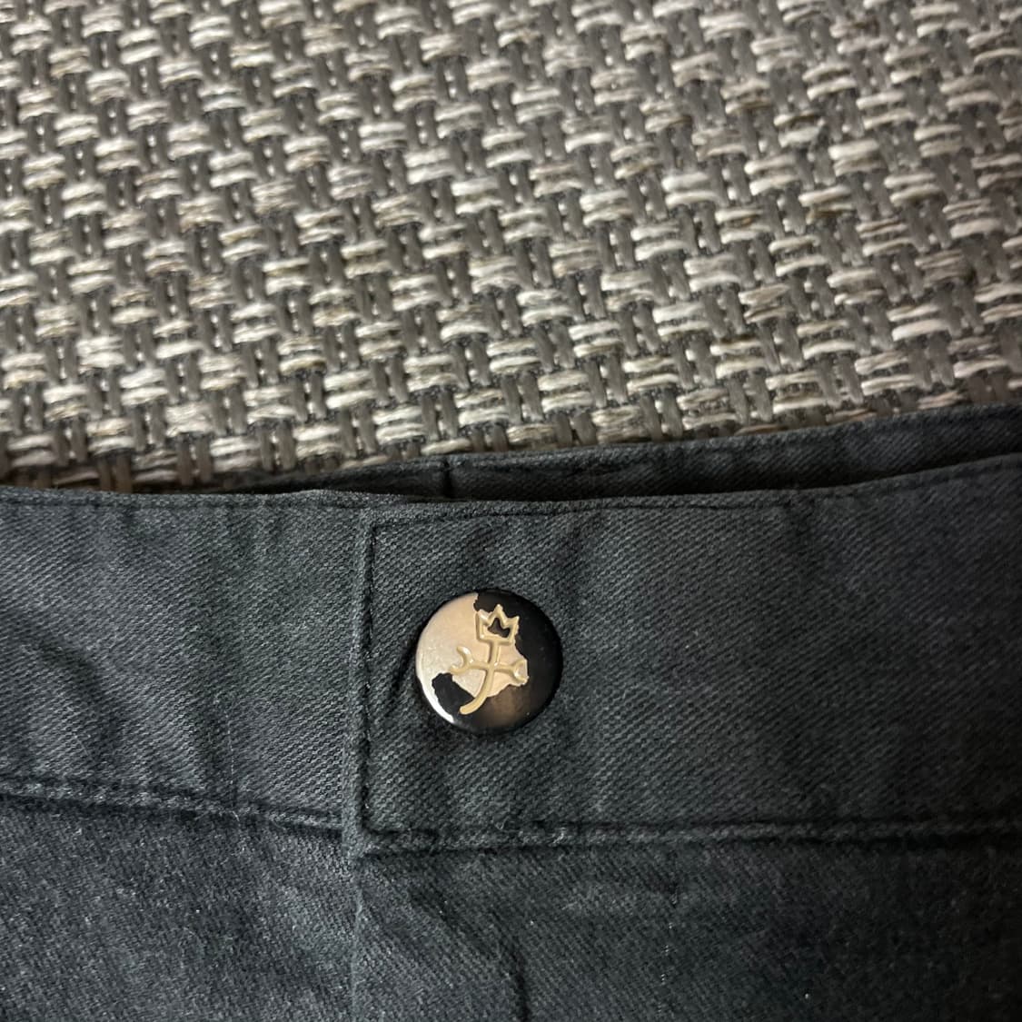 (32) 카스텔바작 차콜블랙 백로고 포인트 코튼 팬츠 상품이미지5