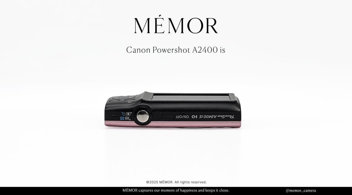 베이비핑크🎀Canon PowerShot A2400 IS 캐논디카 상품이미지4