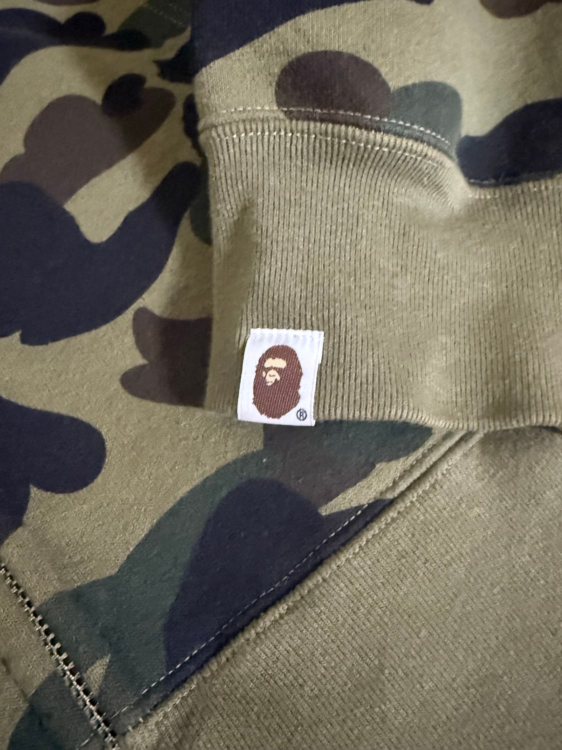 베이프 샤크후드 퍼스트 카모 녹계 3xl 상품이미지7