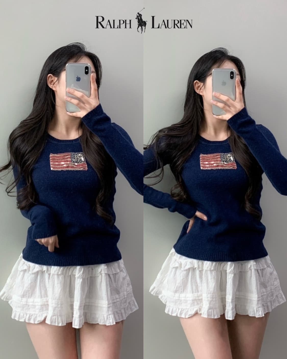 폴로 진스 성조기 니트  상품이미지1