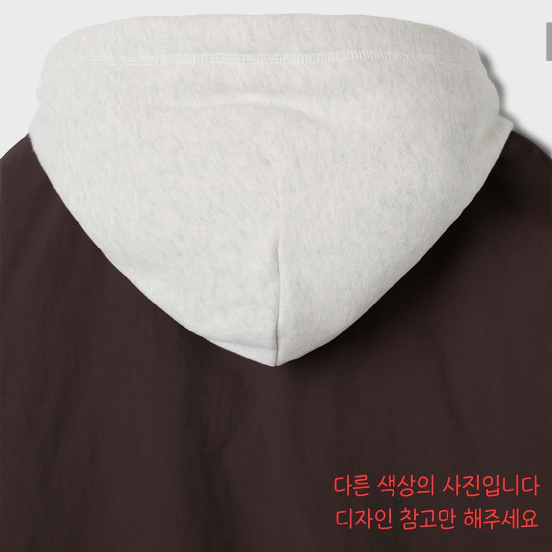 (남녀공용) 후아유 후드 바시티 점퍼 네이비 S 상품이미지5